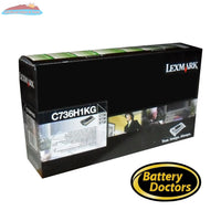 C736H1KG C736/X736/X738 BLACK HIGH YIELD RETURN PROGRAM TONE Lexmark