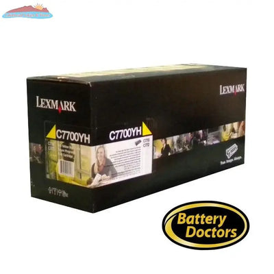 C7700YH C77X/X772E YELLOW HIGH YIELD RETURN CARTRIDGE (10K) Lexmark