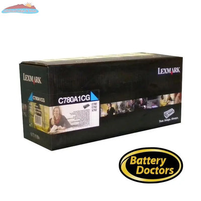 C780A1CG C78X/X782E RETURN PROGRAM PRINT CARTRIDGE CYAN 6K Lexmark