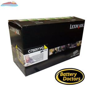 C792X1YG LEXMARK C792 YELLOW EXTRA HIGH YIELD RETURN PROGRAM Lexmark