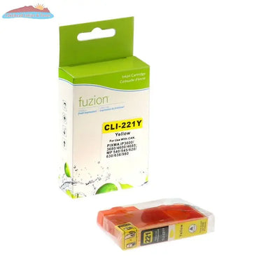 Canon CLI-221 Yellow Compatible Inkjet Cartridge Fuzion