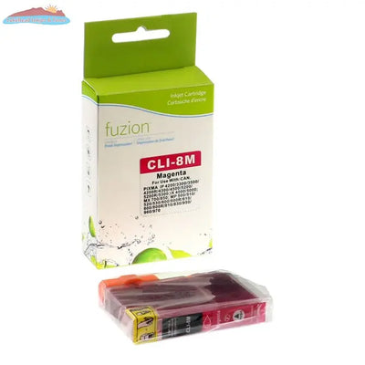 Canon CLI-8 Magenta Compatible Inkjet Cartridge Fuzion
