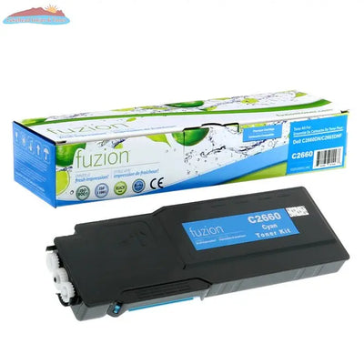 Dell C2660DN Toner - Cyan fuzion