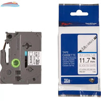 HSE231 Brother BLACK/WHITE HEAT SHRINK TAPE (11.7MM) Brother