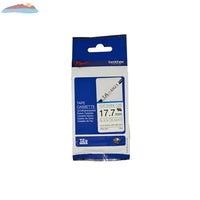 Heat Shrinkable Tape Black on White (17.7mm) Brother