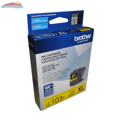 LC103YS YELLOW HY INK FOR MFCJ4410DW/MFCJ4510DW/MFCJ4610DW Brother