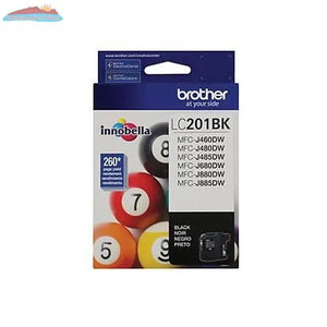 LC201BKS BLACK INK FOR MFCJ4320DW/MFCJ4420DW/MFCJ4620DW/M Brother