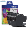 LC30132PKS BLACK HY 2PK INK FOR MFCJ491DW MFC690DW 0.4K/EA Brother