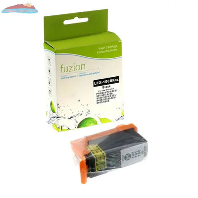 Lexmark 100XL Black Compatible Inkjet Cartridge Fuzion
