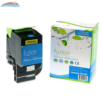 Lexmark 80C1SC0 Toner - Cyan Fuzion