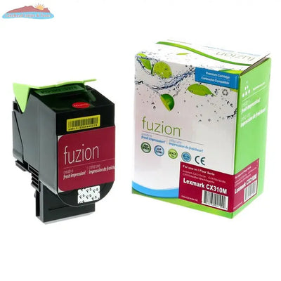 Lexmark 80C1SM0 Toner - Magenta Fuzion