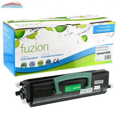 Lexmark E250 (E250A21A) Black Remanufactured Toner Cartridge Fuzion