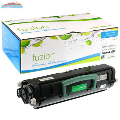 Lexmark E260 Black Compatible Toner Cartridge Fuzion