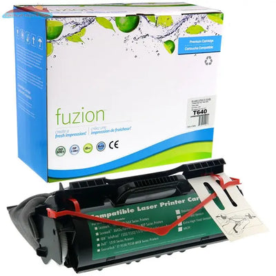 Lexmark T640 (64015HA) Black Remanufactured Toner Cartridge Fuzion