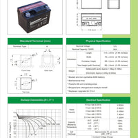 Magnasport YTX4L-BS Lakehead Inkjet & Toner