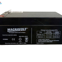 Magnavolt 12V/3.2AH (3.5AH) Sealed Lead Acid  Battery Magnacharge