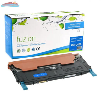 Samsung CLT-C409S Cyan Remanufactured Toner Cartridge Fuzion