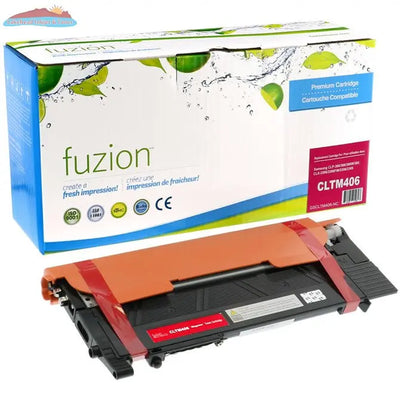 Samsung CLT-M406S Magenta Compatible Toner Cartridge Fuzion