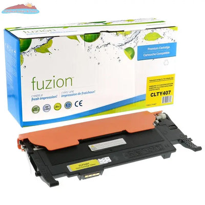 Samsung CLT-Y407S Yellow Remanufactured Toner Cartridge Fuzion
