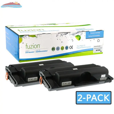 Samsung MLTP206 Compatible Toners (2) - Black fuzion