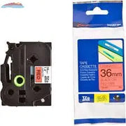 TZ461 Brother LAMINATED TAPES 36MM - BLACK ON RED Brother