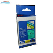 TZe731 (TZ731) BLACK/GREEN TAPE (12MM) / RUBAN NOIR/VERT Brother