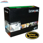 X651H11A X65X HIGH YIELD RETURN PROGRAM PRINT CARTRIDGE, 25K Lexmark
