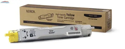 Yellow High Capacity Toner Cartridge Phaser 6300 (DOES NOT WORK ON PHASER 6350) Xerox
